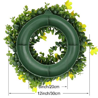 Flower Artificial Wreath for Front Door Fall Decorations Eucalyptus Wreaths for Wedding Decor