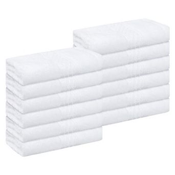 Cotton Washcloths Set, Highly Absorbent Washcloth, Face Towel For Bathroom 13" X 13" 12 Pack