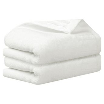 Striped Pattern 2 Pack Hand Towels, Cotton Comfortable Hand Towels For Bathroom, Kitchen