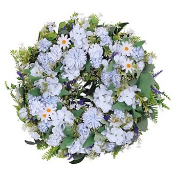 Peony Wreaths for Front Door Artificial Flower Door Wreath Fall Wreaths for Outdoor Wedding Wall