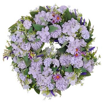 Peony Wreaths for Front Door Artificial Flower Door Wreath Fall Wreaths for Outdoor Wedding Wall