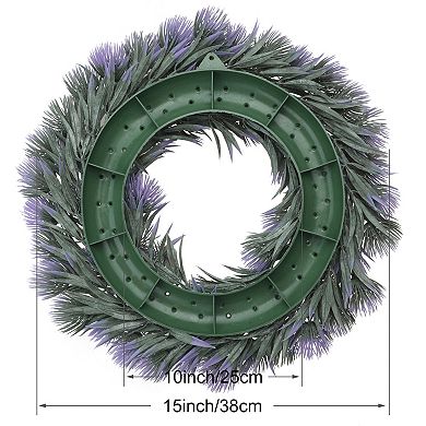 Spring Front Door Wreaths, Artificial Farmhouse Wreaths For Wall Window Party Decor For Home