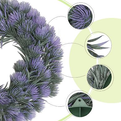 Spring Front Door Wreaths, Artificial Farmhouse Wreaths For Wall Window Party Decor For Home