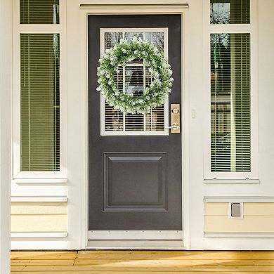 Artificial Flower Wreaths Summer Fall Farmhouse Wreath Home Decoration Garland For Outdoor Wedding