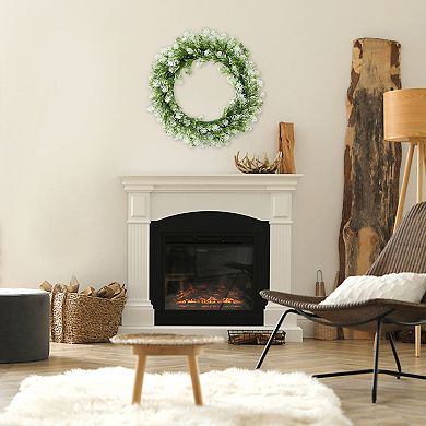 Artificial Flower Wreaths Summer Fall Farmhouse Wreath Home Decoration Garland For Outdoor Wedding