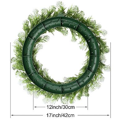 Artificial Flower Wreaths Summer Fall Farmhouse Wreath Home Decoration Garland For Outdoor Wedding
