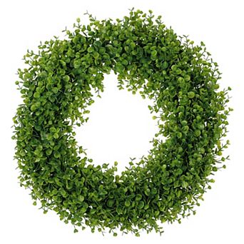 1 pc Front Door Artificial Wreaths, Year Round Wreath, Farmhouse Wedding Decor Hanging 20 in