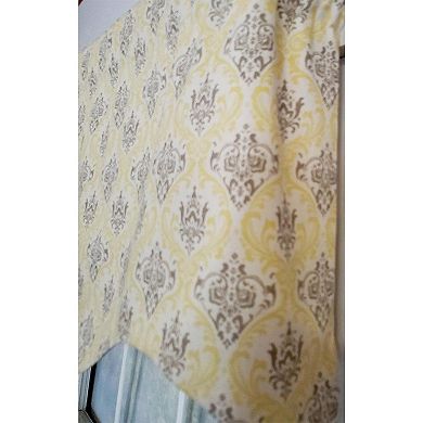 Aliki Regal 3" Rod Pocket Lining Luxurious And Elegant Window Treatment Valance