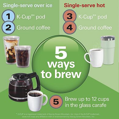 Hamilton Beach FlexBrew 5-in-1 Advanced Coffee Maker