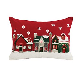 C&F Home Christmas Village Throw Pillow
