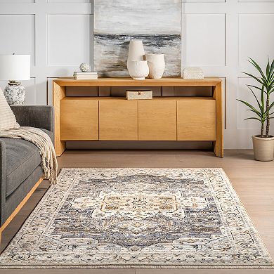 nuLOOM Ariel Persian Medallion Area Rug
