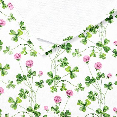 Martha Stewart 3-Pack St. Patrick's Day Clover Meadow Kitchen Towel Set