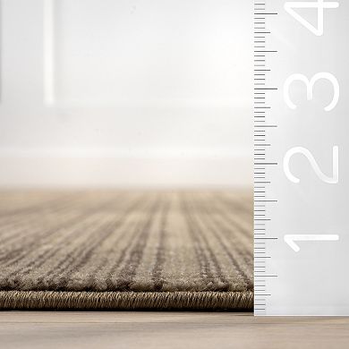 nuLOOM Raya Contemporary Solid Area Rug