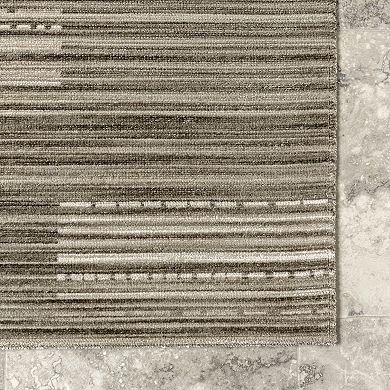 nuLOOM Zya Geometric Indoor/Outdoor Machine Washable Area Rug