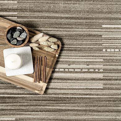 nuLOOM Zya Geometric Indoor/Outdoor Machine Washable Area Rug