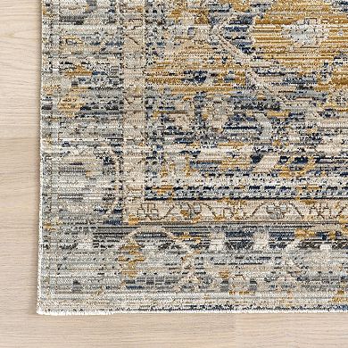 nuLOOM Amabel Medallion Indoor/Outdoor Area Rug