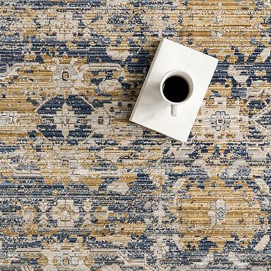 nuLOOM Amabel Medallion Indoor/Outdoor Area Rug