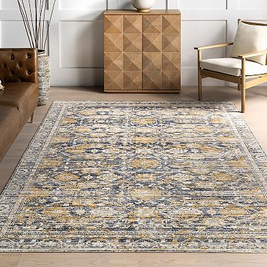 nuLOOM Amabel Medallion Indoor/Outdoor Area Rug