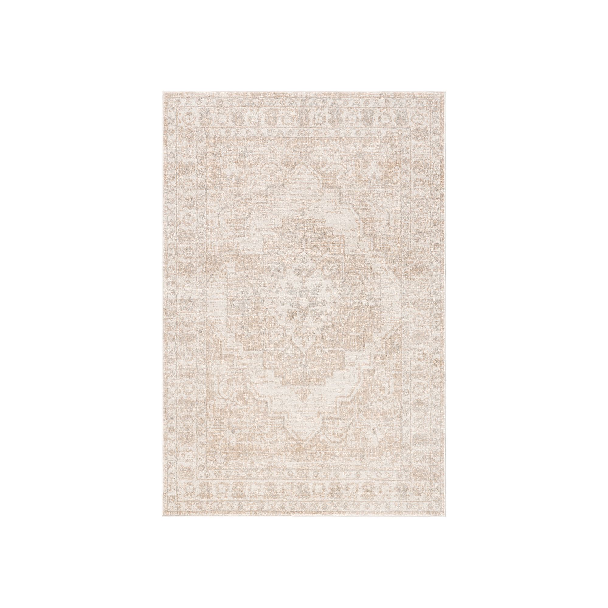nuLOOM Zillah Traditional Medallion Area Rug, Beige