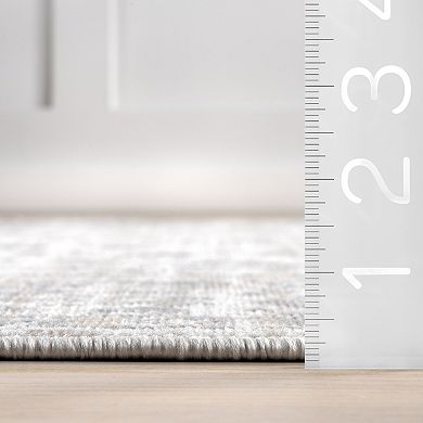 nuLOOM Nesa Traditional Medallion Area Rug
