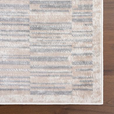 nuLOOM Nidhi Traditional Striped Area Rug