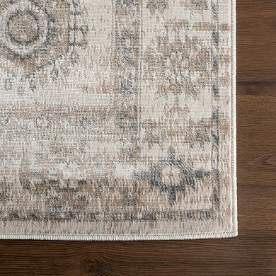 nuLOOM Nissa Traditional Medallion Area Rug