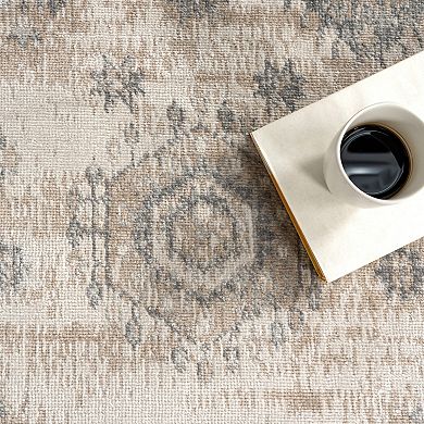 nuLOOM Nissa Traditional Medallion Area Rug
