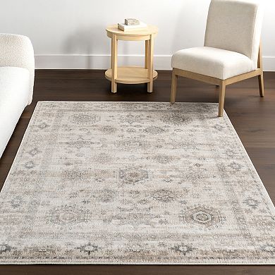 nuLOOM Nissa Traditional Medallion Area Rug