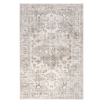 nuLOOM Lilibet Traditional Medallion Area Rug