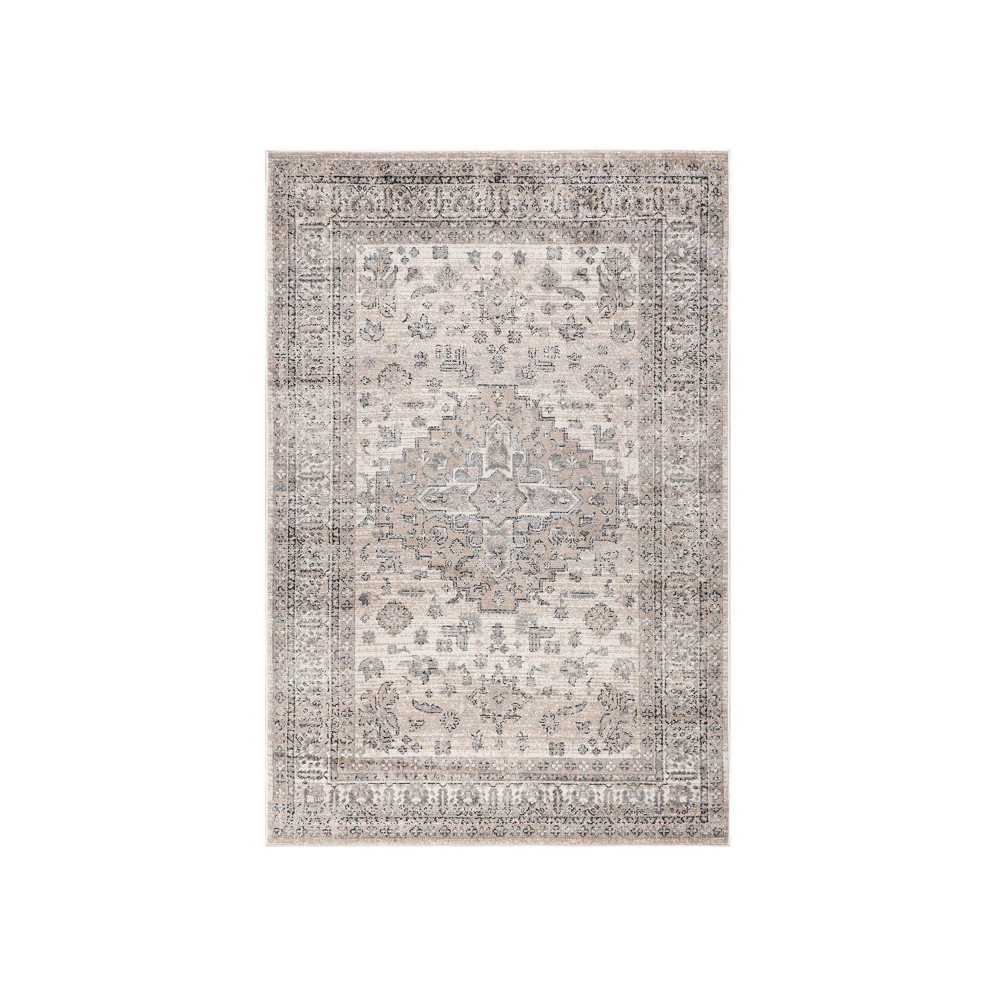 nuLOOM Lillith Traditional Medallion Area Rug, Beige