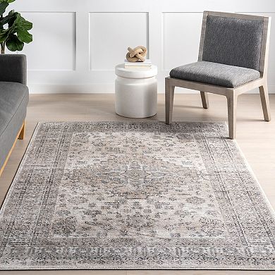 nuLOOM Lillith Traditional Medallion Area Rug