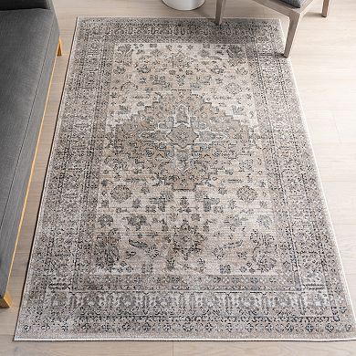 nuLOOM Lillith Traditional Medallion Area Rug