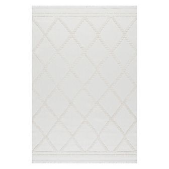 Rugs USA Amalie Trellis Fringe Area Rug