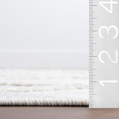 Rugs USA Amalie Trellis Fringe Area Rug