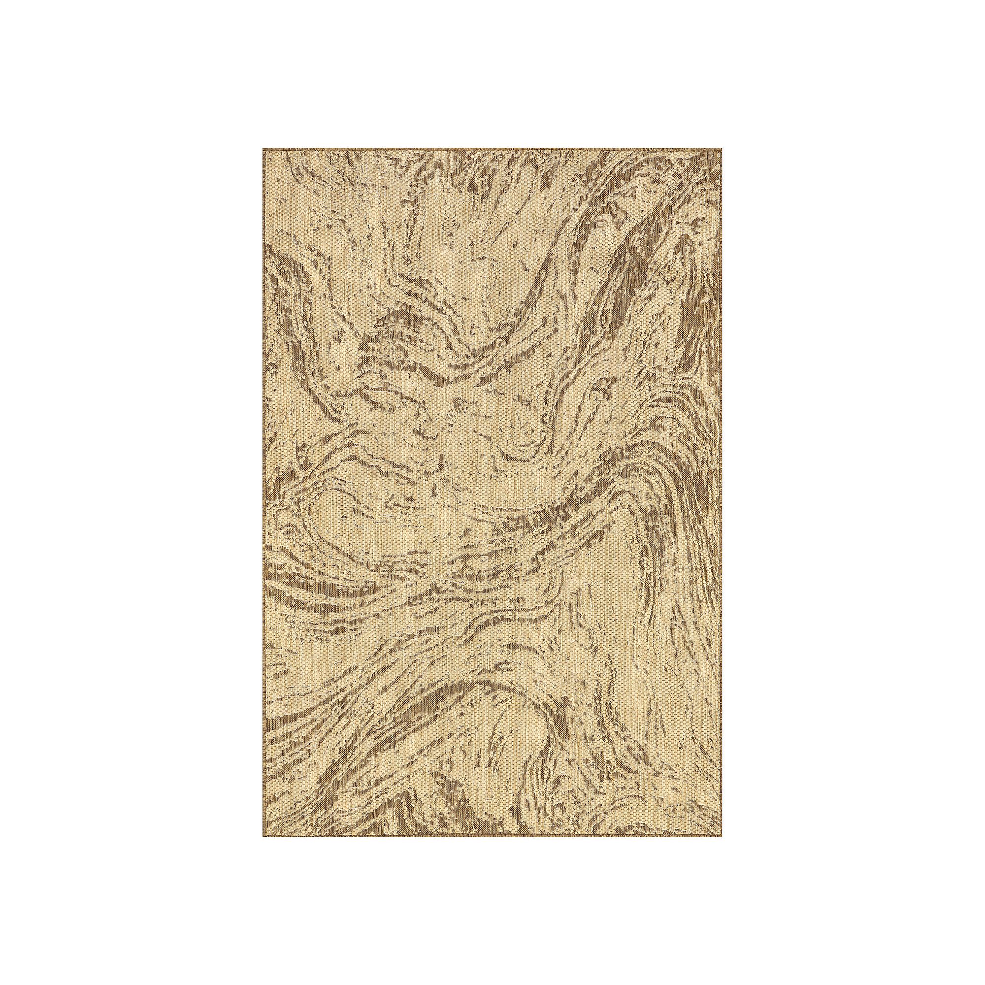 Rugs USA Marsha Contemporary Indoor/Outdoor Area Rug, Brown