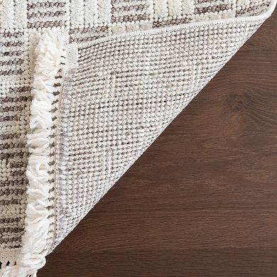 Rugs USA Allona Geometric Tassels Area Rug