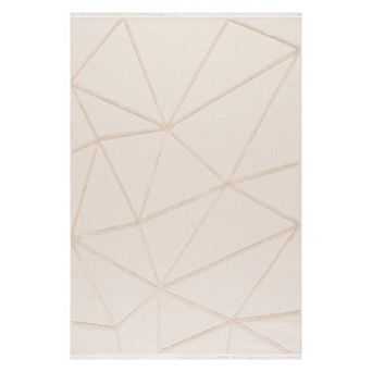 Rugs USA Anica Geometric Fringe Area Rug