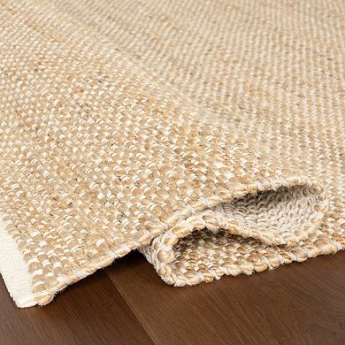 nuLOOM Eladia Solid Jute Area Rug