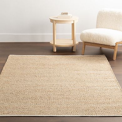 nuLOOM Eladia Solid Jute Area Rug