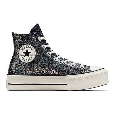 Converse All Star Lift Women s Shinefetti Platform High Top Sneakers