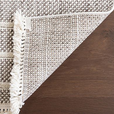 Rugs USA Lucretia Striped Tassels Area Rug