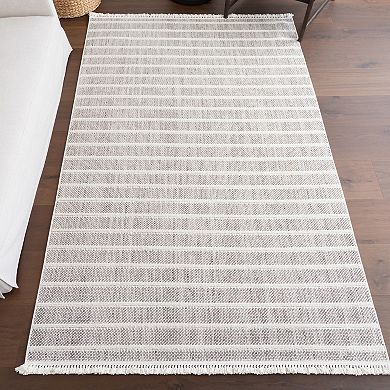 Rugs USA Lucretia Striped Tassels Area Rug