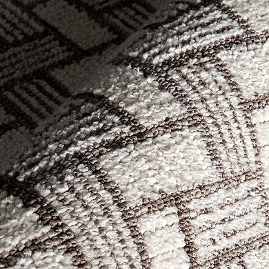 Rugs USA Alora Geometric Tassels Area Rug