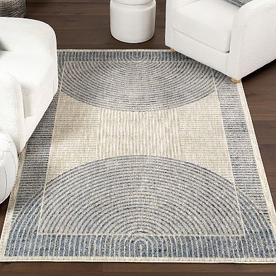 Rugs USA Allyson Modern Geometric Area Rug