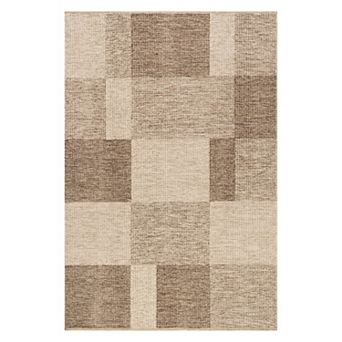 nuLOOM Eldora Contemporary Checkered Jute Area Rug