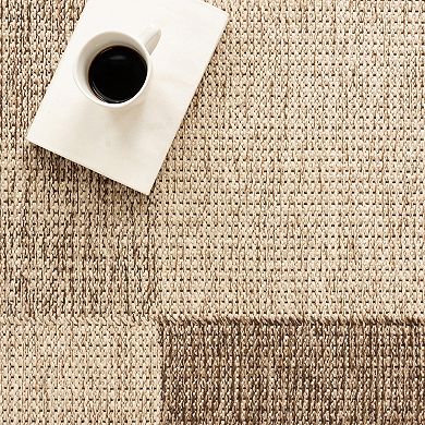 nuLOOM Eldora Contemporary Checkered Jute Area Rug