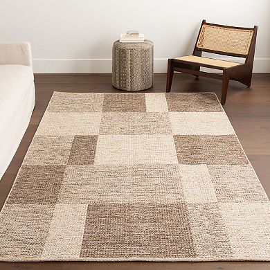 nuLOOM Eldora Contemporary Checkered Jute Area Rug