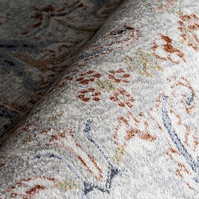 nuLOOM Lyric Medallion Machine Washable Area Rug