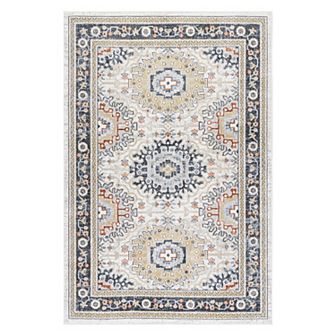 nuLOOM Bonia Traditional Medallion Machine Washable Area Rug