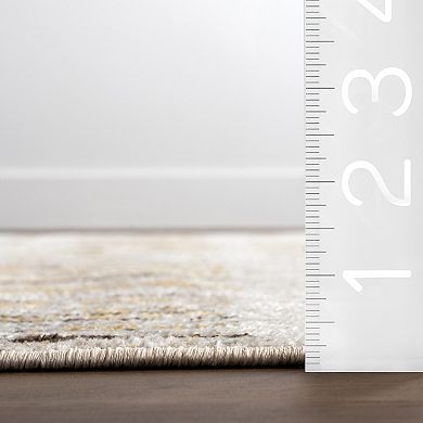 nuLOOM Maemi Abstract Machine Washable Area Rug